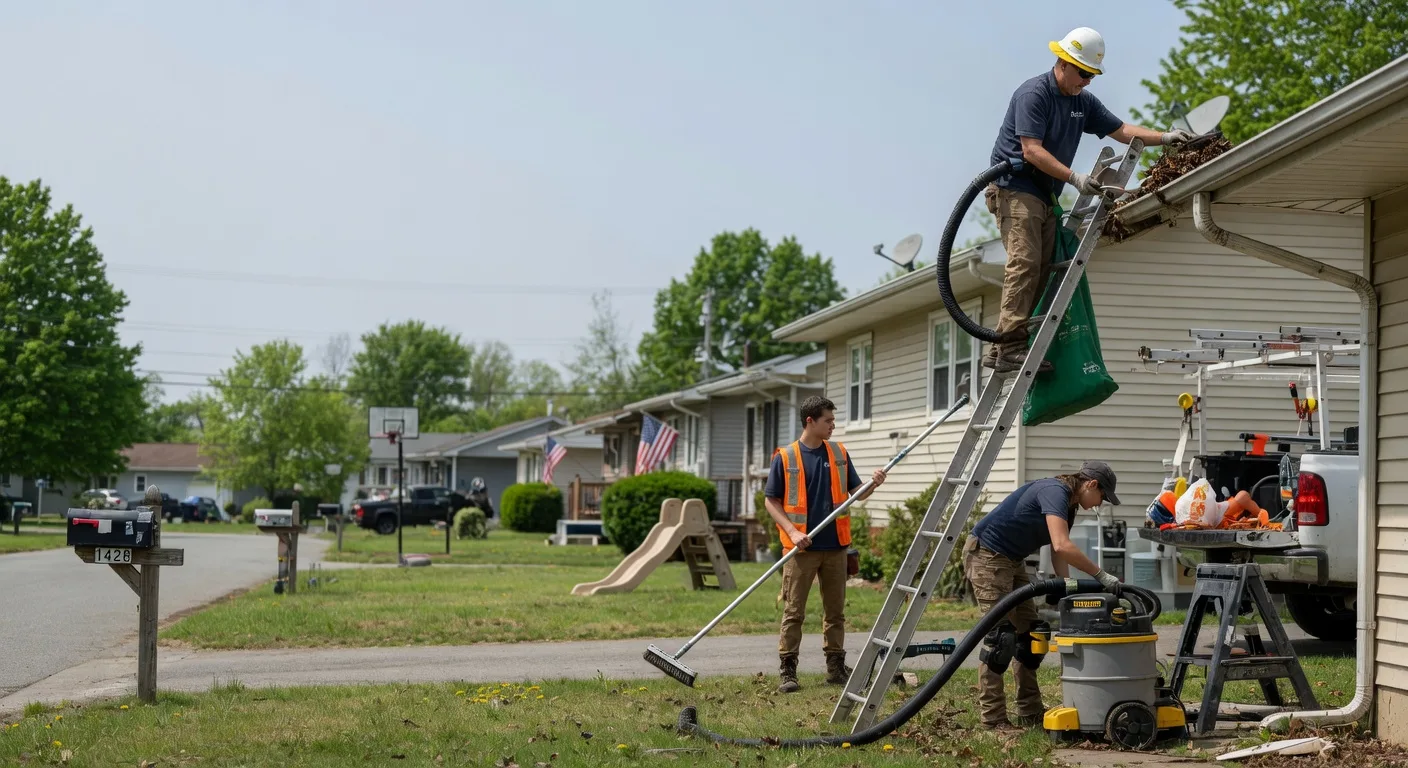 Gutter Installation in Preemption, IL near me